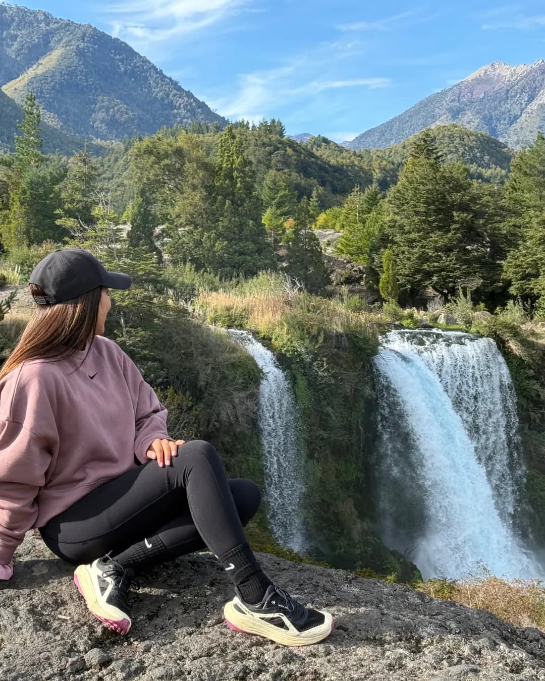 Grupo de mujeres en el Parque Nacional Conguillío